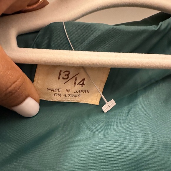 Vintage high quality faux leather in green size Medium Japanese made. - Picture 4 of 12